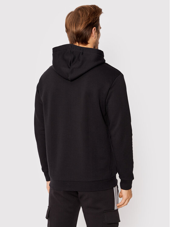 Felpa Camo Series Infill HK2803 Nero Regular Fit