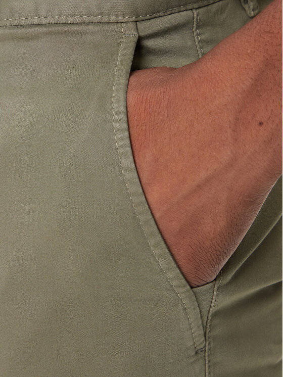 BOSS BOSS Čino bikses 50510933 Zaļš Slim Fit