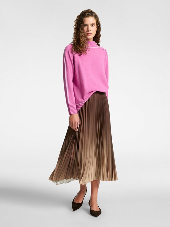 Elena Mirò Elena Mirò Gonna midi 1052Z100055N022 Marrone A-Line Fit