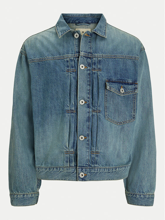 Férfi Farmer kabát Jack&Jones, Méret: XXL, Kék, Kevin 12272525