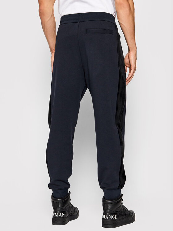 Armani Exchange Armani Exchange Teplákové kalhoty 6KZPFR ZJ6LZ 4520 Tmavomodrá Regular Fit
