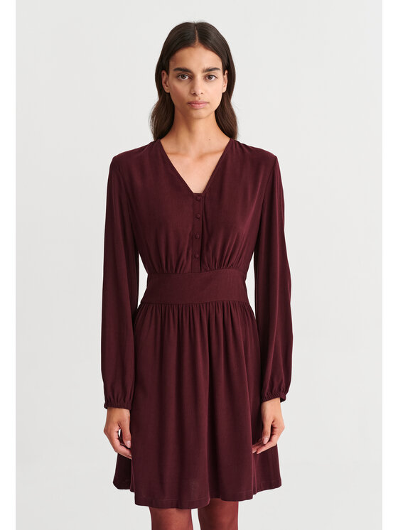 TATUUM TATUUM Sukienka codzienna KAMDINA Czerwony Loose Fit