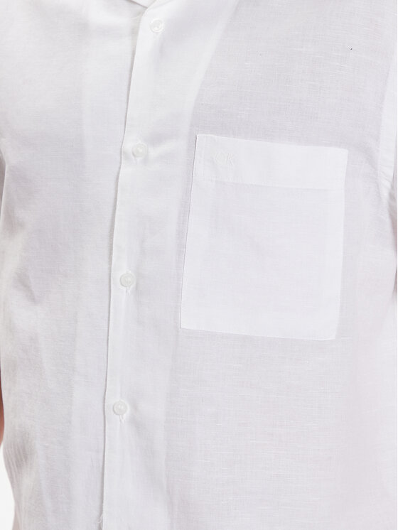 Calvin Klein Calvin Klein Camicia K10K109521 Bianco Regular Fit