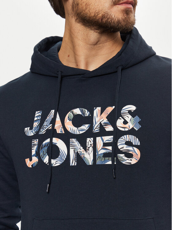 Jack&Jones Jack&Jones Pulóver Bryan 12268128 Sötétkék Relaxed Fit