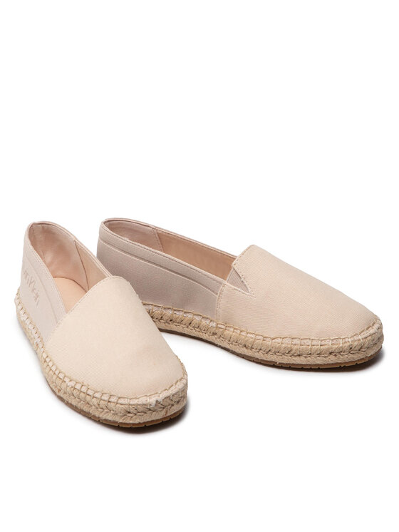 Calvin Klein Calvin Klein Εσπαντρίγιες Espadrille He-Canvas HW0HW00738 Μπεζ