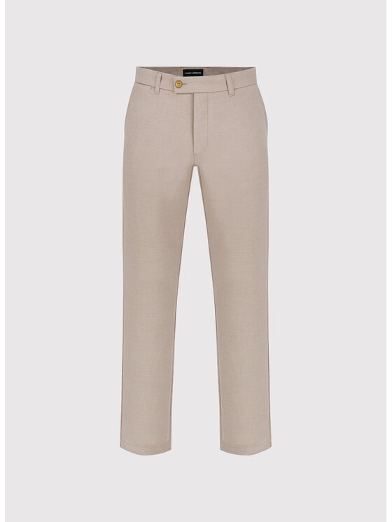 Pako Lorente Pako Lorente Chinosy P26WF-WX-005 Beżowy Regular Fit