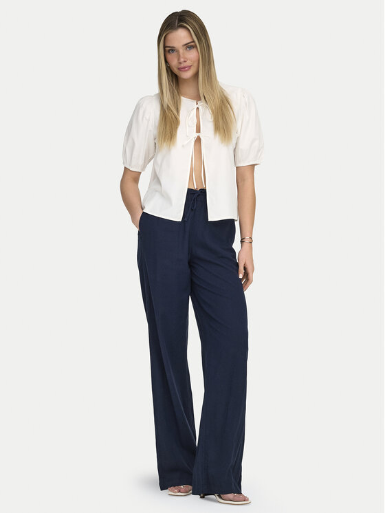 ONLY ONLY Μπλουζάκι Jenna 15368592 Κρεμ Regular Fit