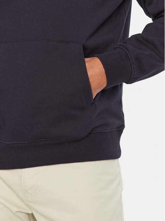 Hunter Hunter Majica dugih rukava HARU0008242 Tamnoplava Regular Fit