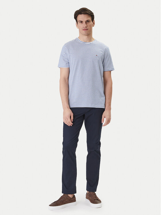 Tommy Hilfiger Tommy Hilfiger Póló Ess Seasonal MW0MW40923 Kék Regular Fit
