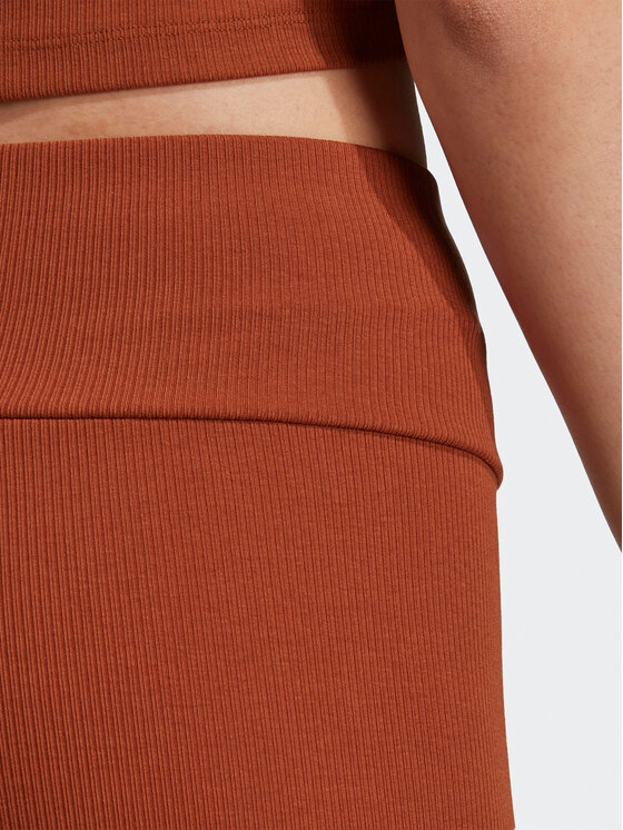 adidas adidas Sportske kratke hlače Rib Shorts IL9621 Smeđa
