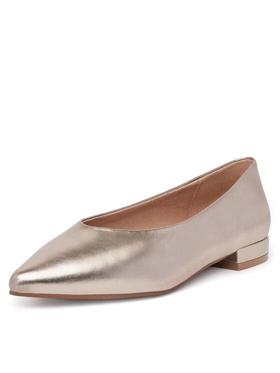 JENNY JENNY Baleriny WS20019-11 Złoty