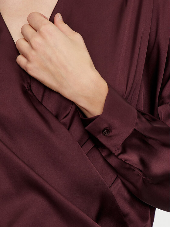 Imperial Imperial Košulja CJF4IDG Tamnocrvena Loose Fit