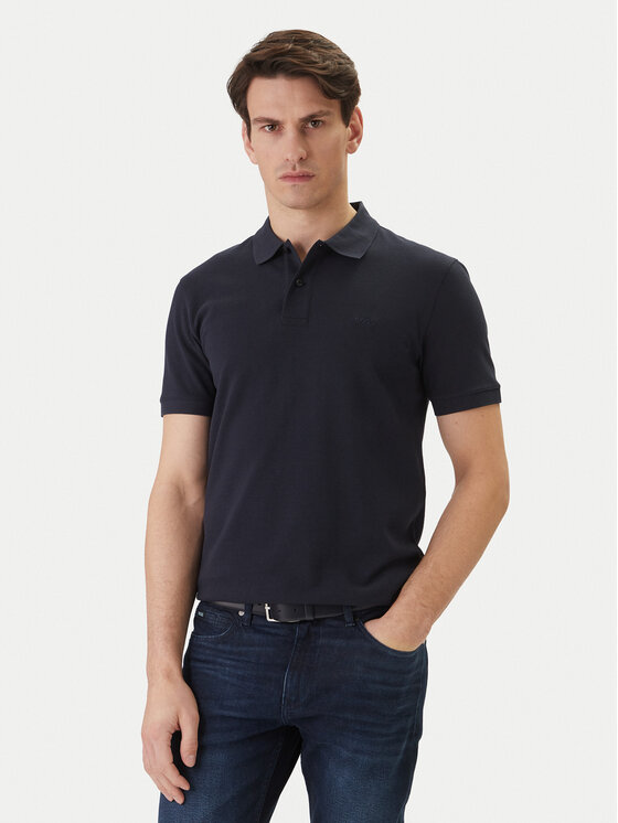 BOSS BOSS Tricou polo Pallas 50553564 Bleumarin Regular Fit