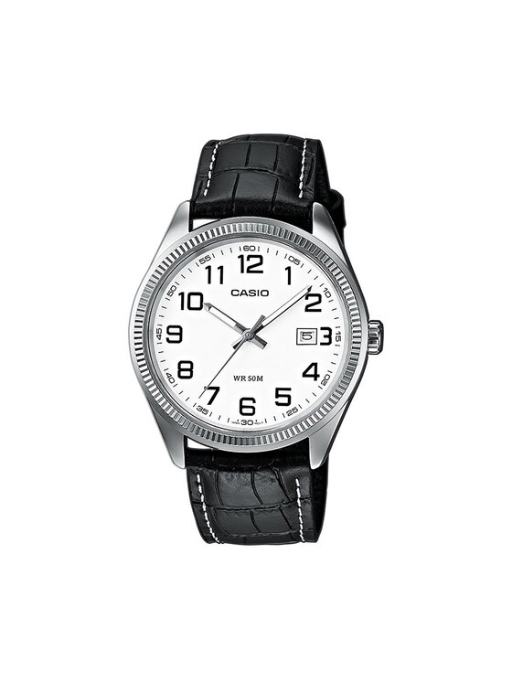 Casio Casio Zegarek MTP-1302PL-7BVEF Czarny