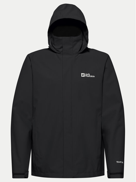 Jack Wolfskin Jack Wolfskin Μπουφάν outdoor Trailtime 2l A63903 Μαύρο Regular Fit