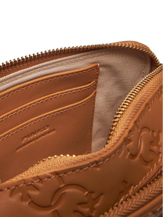 PINKO PINKO Torebka Camera Bag Mini PE 25 PLTT 104292 A1YB Brązowy