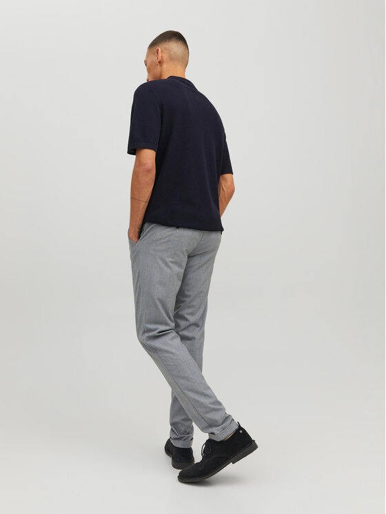 Pantaloni chino 12193553 Blu Slim Fit