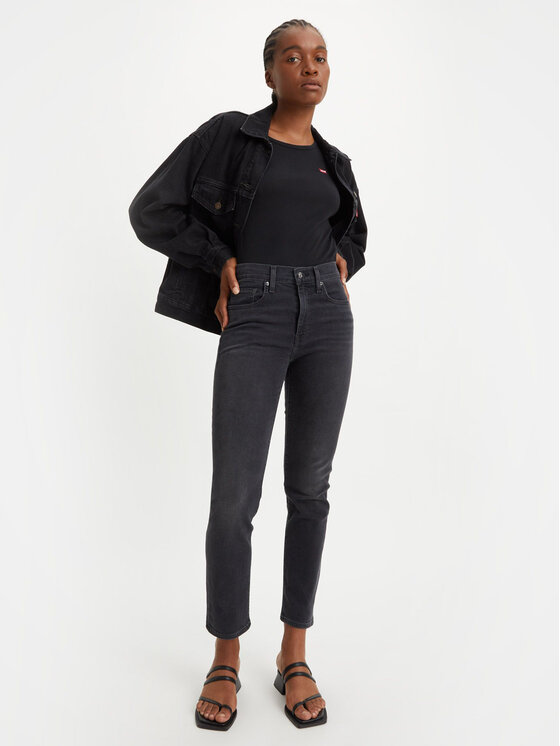Levis wedgie straight noir top