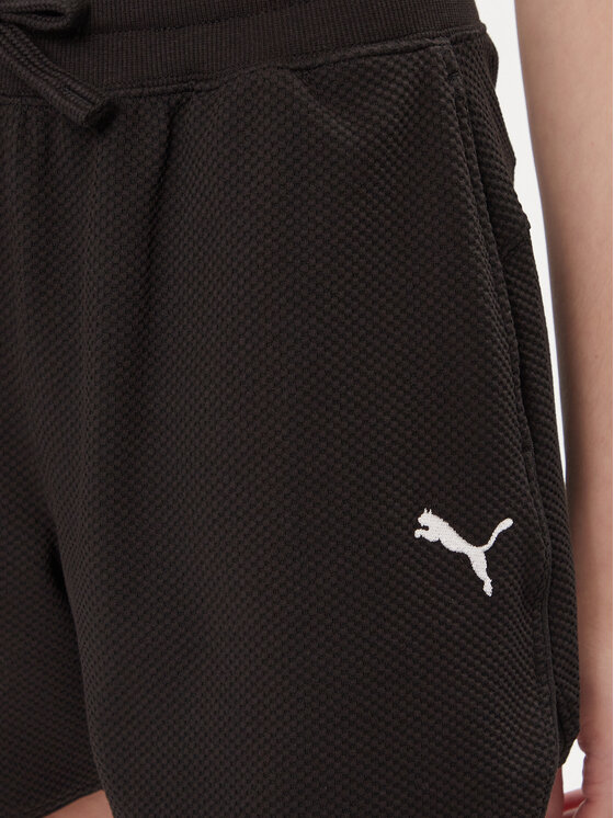 Puma Puma Sportovní kraťasy HER 678701 Černá Regular Fit