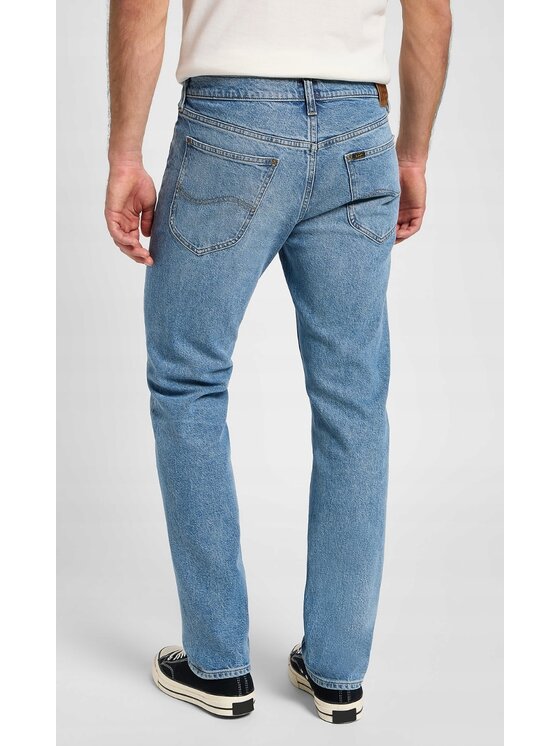 Lee Lee Jeansy Daren Zip Fly Niebieski Regular Fit