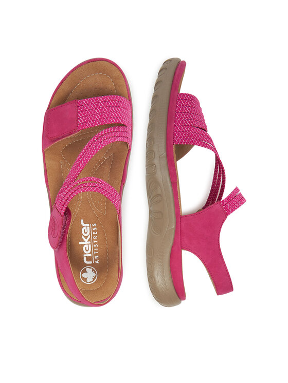 Rieker Rieker Sandali 64870-31 Roza
