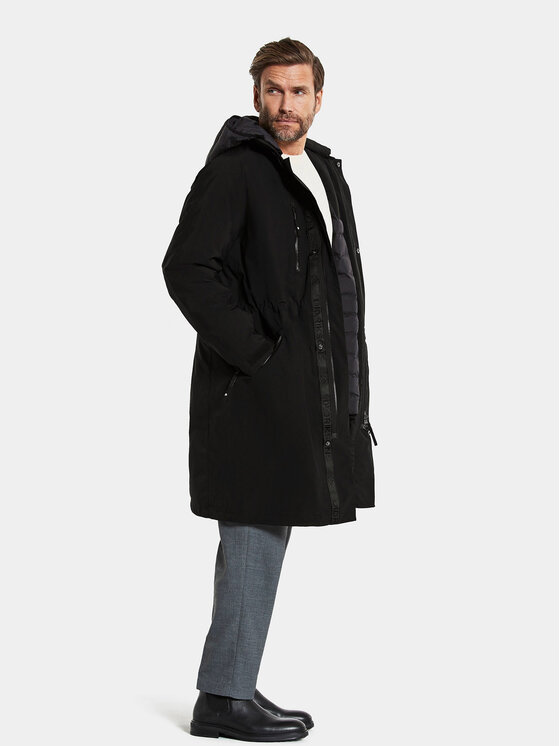 Didriksons Didriksons Striukė Mimir 504263 Juoda Regular Fit