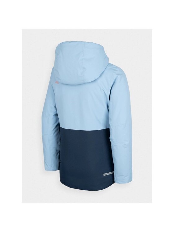 4F 4F Kurtka narciarska HJZ22JKUDN001-30S Niebieski Regular Fit