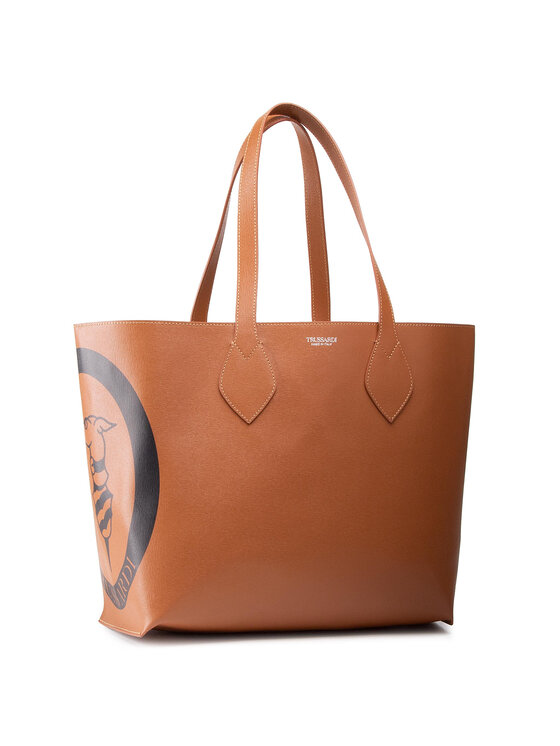 Trussardi Trussardi Rankinė Logo Pop Shoping 75B01065 Ruda