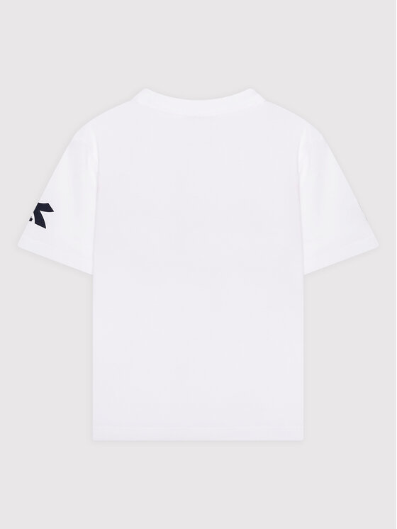 Diadora Diadora T-Shirt Diadora Fc 102.178248 Biały Regular Fit