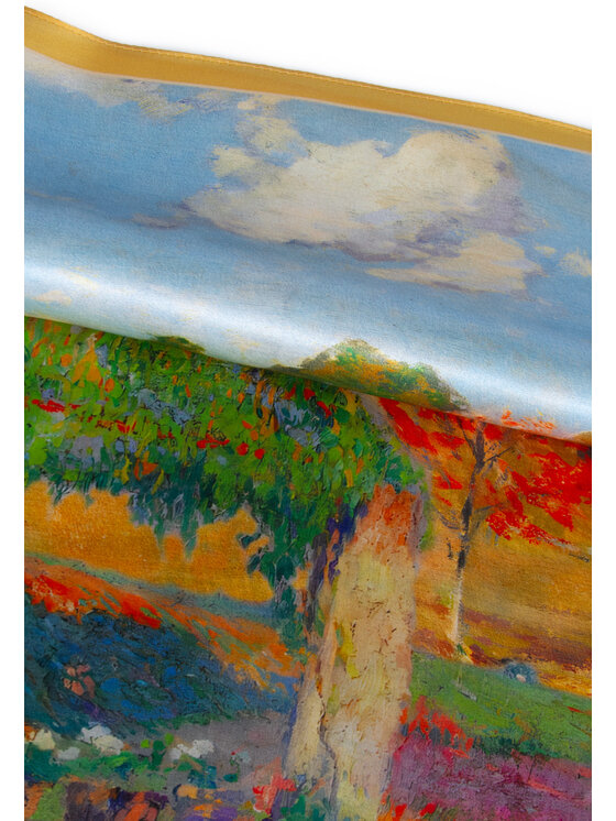 ALLORA BE UNIQUE ALLORA BE UNIQUE Foulard jedwabna Verde