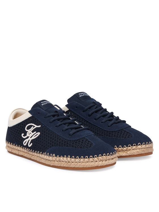 Tommy Hilfiger Tommy Hilfiger Еспадрили Th Heritage Rope Sneaker FW0FW09406 Тъмносин