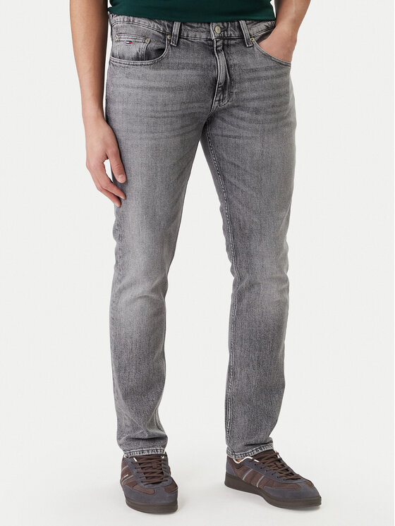 Tommy Jeans Tommy Jeans Blugi Scanton DM0DM22926 Gri Slim Fit