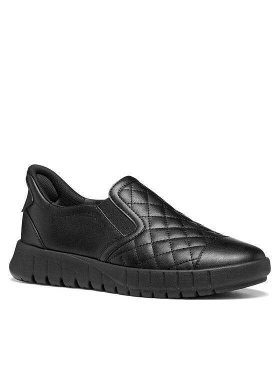 Geox Geox Pusbačiai D Flextride Plus D667SA 000BC C9999 Juoda