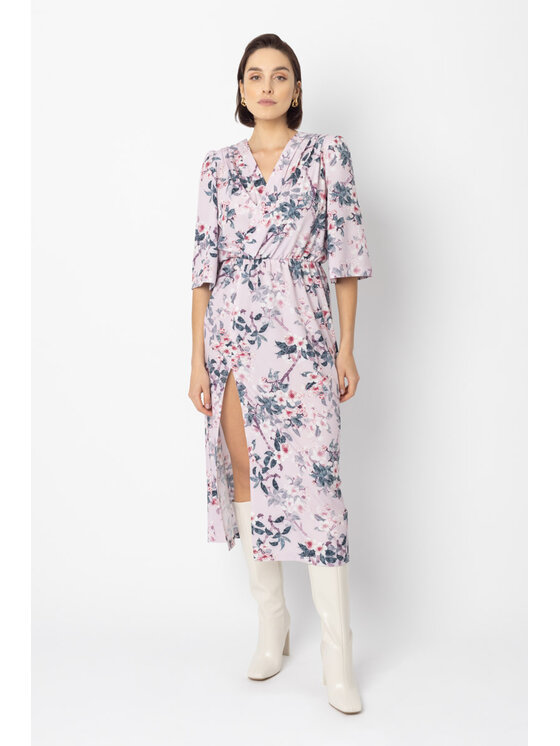 White Rvbbit White Rvbbit Sukienka codzienna Orchidea Fioletowy Relaxed Fit
