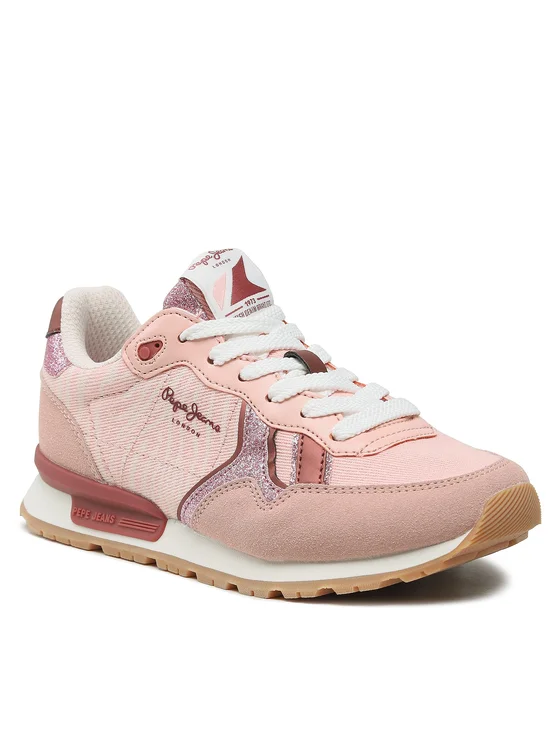 Pepe Jeans Sneakers Brit Animal G PGS30574 Rosa