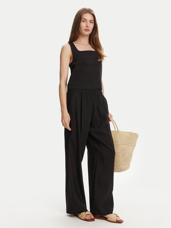 Marella Marella Top Terni 2513161055 Czarny Regular Fit
