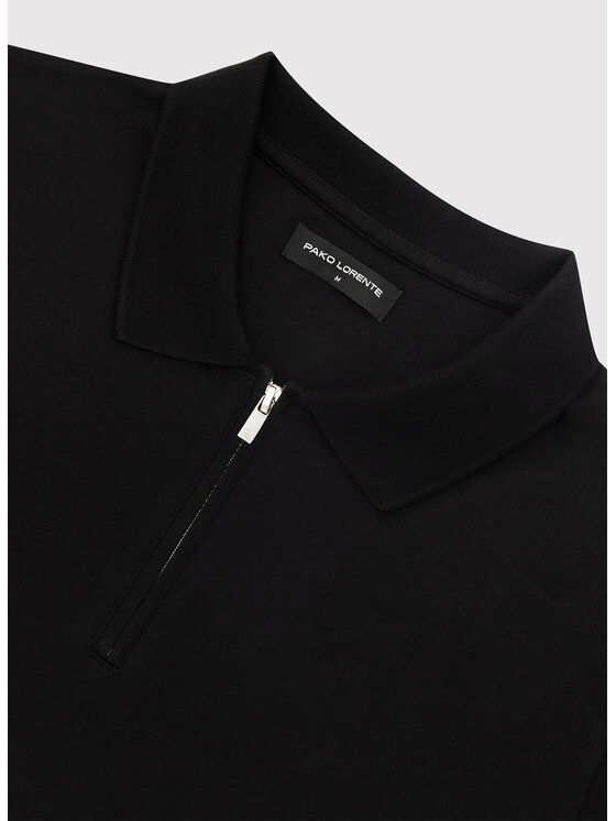 Pako Lorente Pako Lorente Polo P26SF-TX-020 Czarny Classic Fit