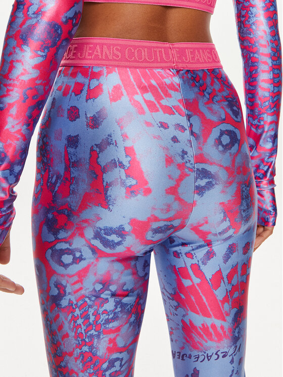 Versace Jeans Couture Versace Jeans Couture Colanți 76HAC101 Albastru Skinny Fit