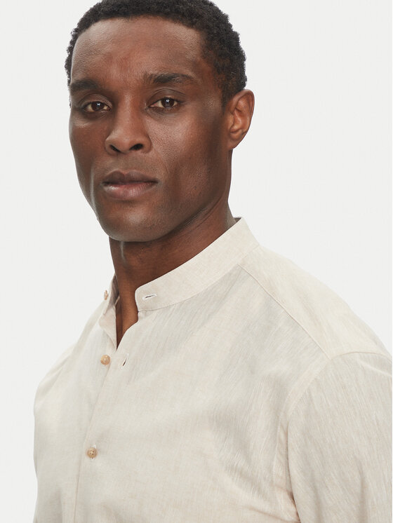 KARL LAGERFELD KARL LAGERFELD Camicia 605035 552627 Beige Regular Fit