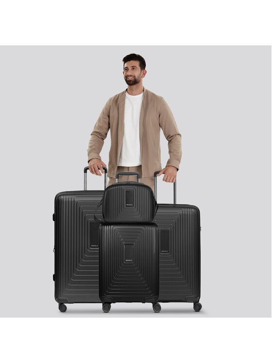 Redolz Redolz Komplet walizek 310434 Czarny