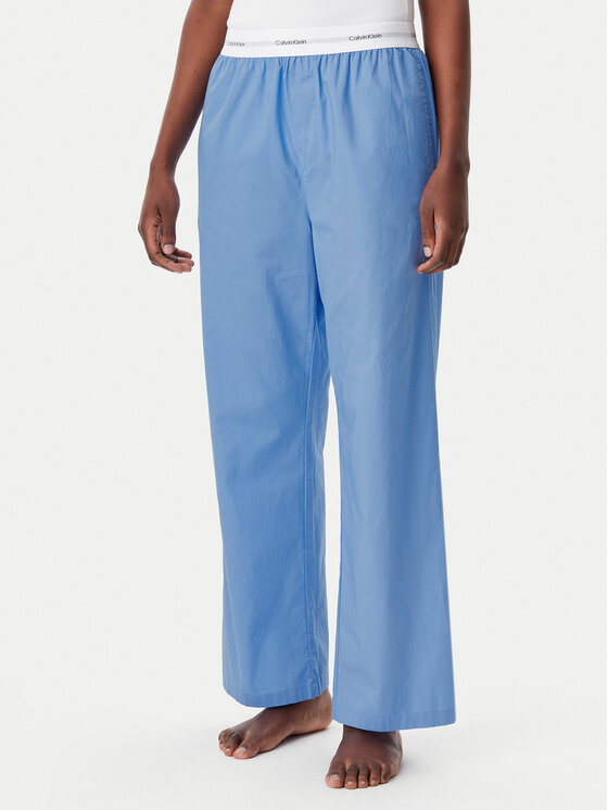 Női Pizsama nadrág Calvin Klein Underwear, Méret: L, Kék, LV00QS7410