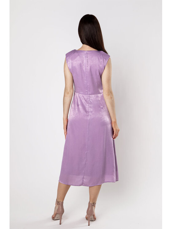 QUIOSQUE QUIOSQUE Každodenní šaty LAVENDA DRESS Fialová Regular Fit