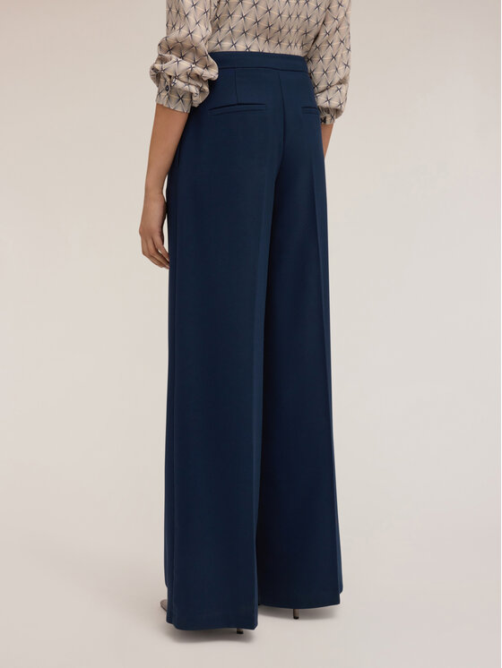 Motivi Motivi Pantaloni di tessuto P202Q004261N034 Blu Over Fit