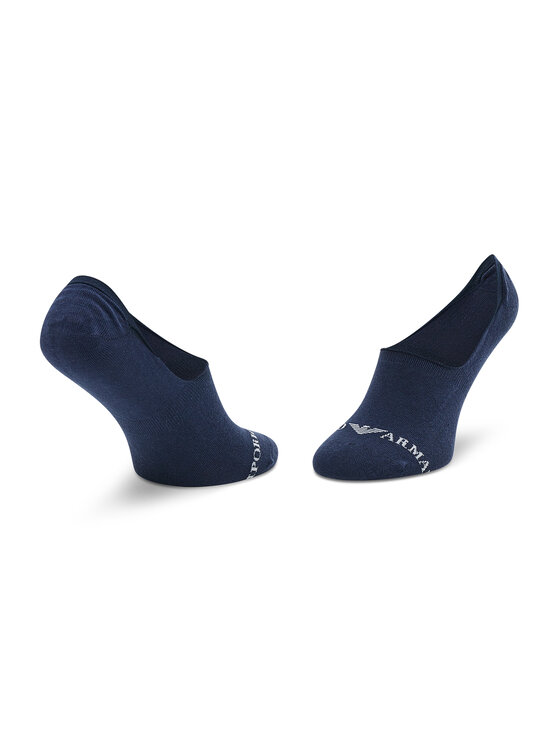 Emporio Armani Emporio Armani Sada 3 párů kotníkových ponožek unisex 306227 2R254 98035 Bílá