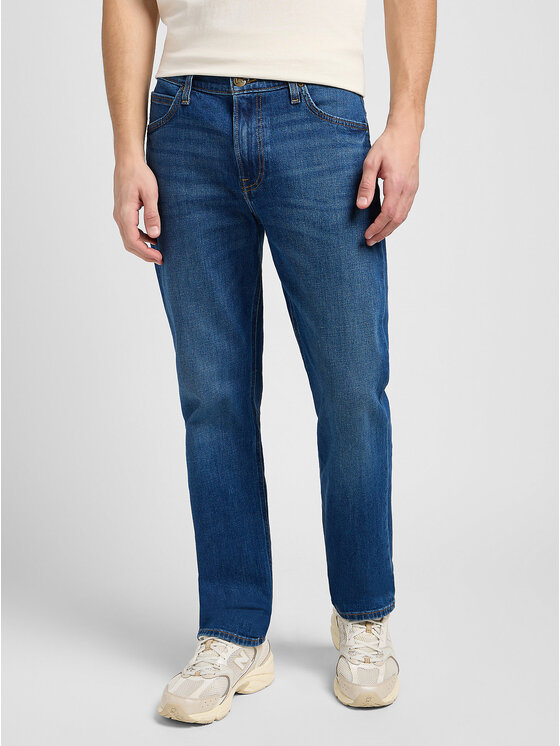 Lee Lee Jeansy WEST Niebieski Regular Fit