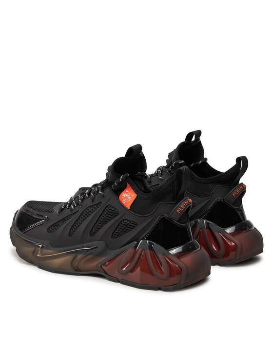 Plein Sport Plein Sport Сникърси The Flame Gen.X.02 Tiger PACS USC0435 STE003N Черен