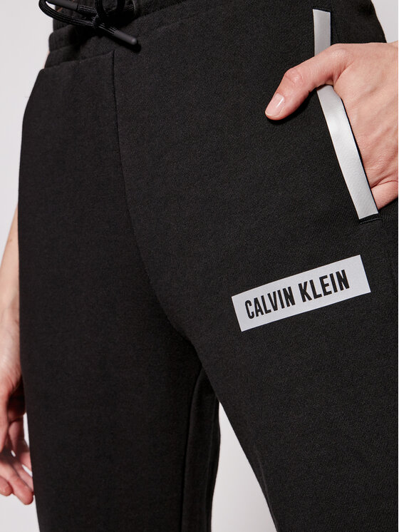 Calvin Klein Performance Calvin Klein Performance Melegítő alsó Pw 00GWS1P631 Fekete Regular Fit