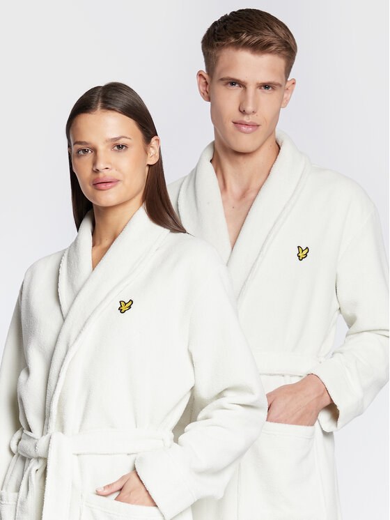 Lyle & Scott Lyle & Scott Szlafrok Unisex Lucas 9635 Écru