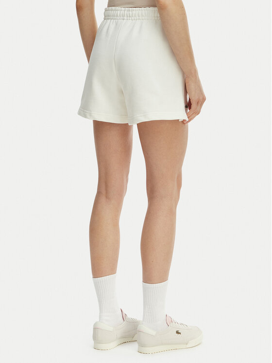Lacoste Lacoste Sportiniai šortai GF5341 Écru Regular Fit
