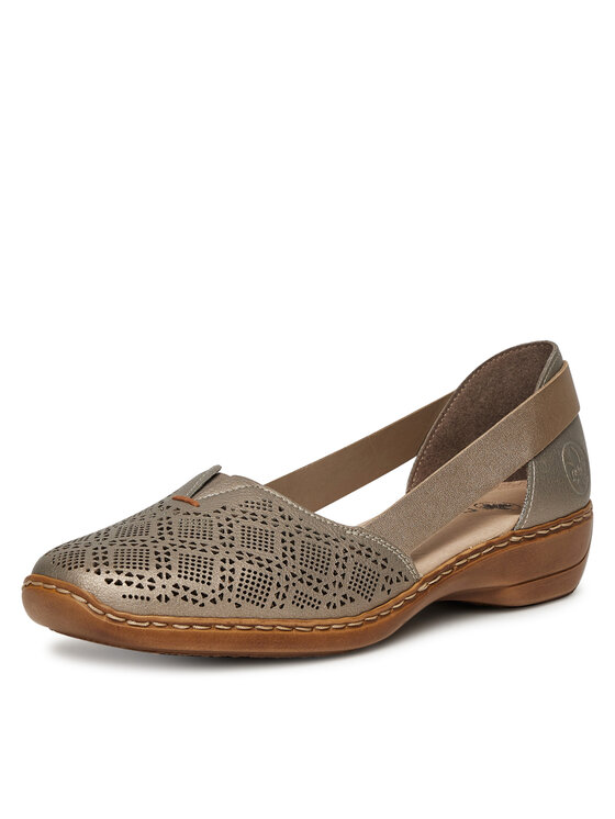Rieker Rieker Pantofi 41351-90 Bej
